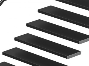 black metal stairs 2 3D-Modell