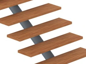 wooden stairs 11 3D Model