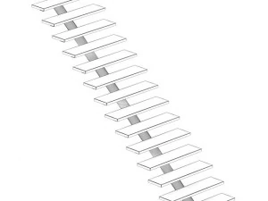 wooden stairs 11 3D Model