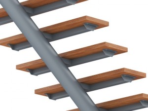 wooden stairs 11 3D मॉडल