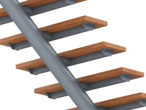 wooden stairs 11 3D Model
