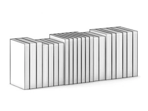 novel books 1 3D Model