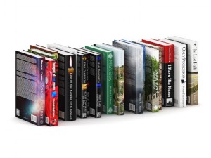 novel books 2 3D Модель
