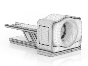 mri scanner Modelo 3D