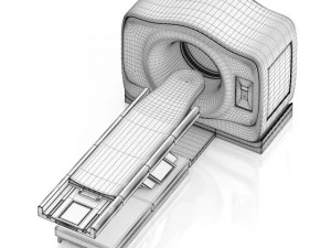 МРТ сканер 3D Модель