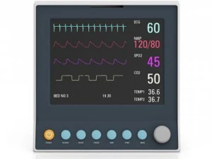 монитор ЭКГ 3D Модель