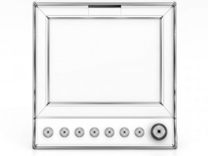 ecg monitor 3Dモデル