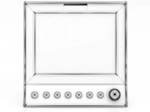 монитор ЭКГ 3D Модель