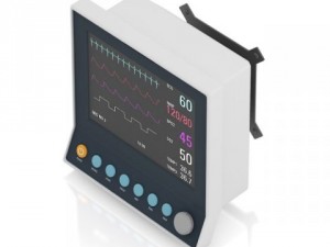ecg monitor 3Dモデル