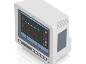 ecg monitor Modelo 3D