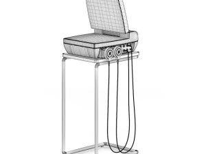 фетальный монитор 3D Модель