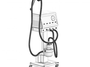 medical ventilator 3Dモデル