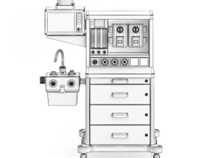система доставки анестезии 3D Модель
