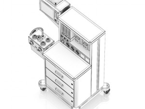 anesthesia delivery system 3Dモデル