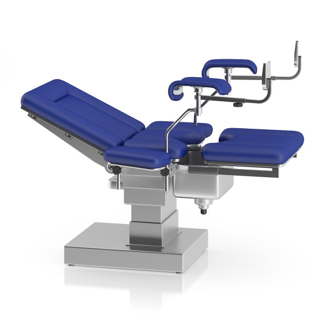 gynecological examination table 3D मॉडल .c4d .max .obj .3ds .fbx .stl .blend 