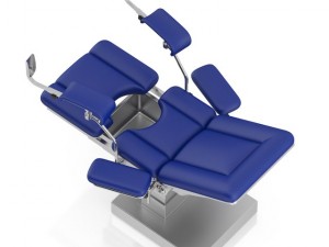 gynecological examination table 3D मॉडल