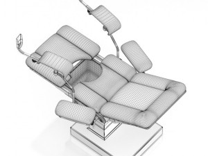 gynecological examination table 3D मॉडल