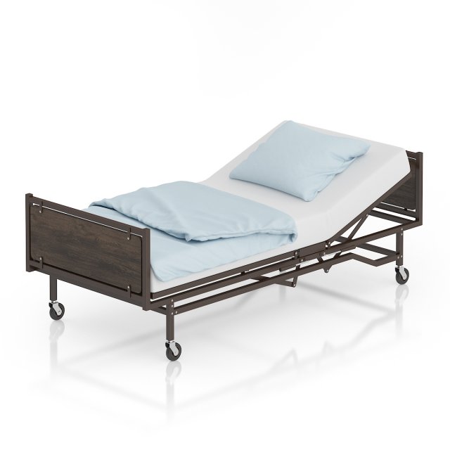 hospital bed Modello 3D .c4d .max .obj .3ds .fbx .stl .blend 