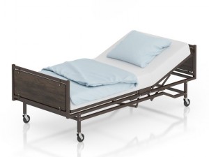 hospital bed Modèle 3D