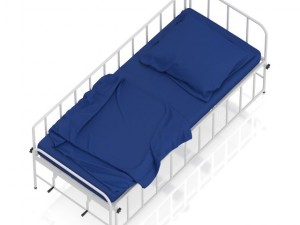 hospital bed Model 3D