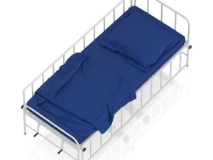 hospital bed 3D Model