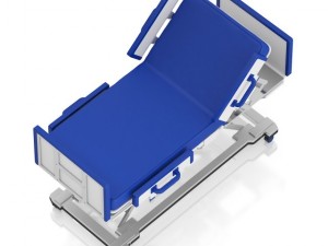advanced hospital bed 3D 模型