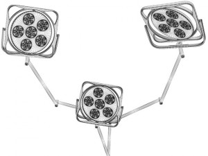 operating lamp system Model 3D