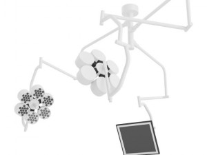 operating lamps with monitor Modèle 3D