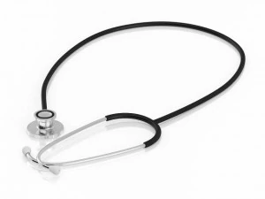 estetosc&oacute;pio Modelo 3D