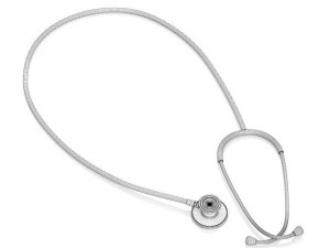 stethoscope Modello 3D