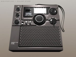 Sony icf 5900w multi band receiver 3D Model