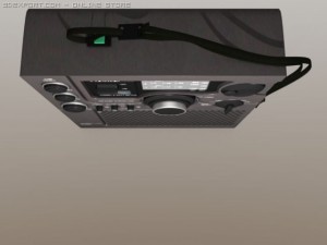 Sony icf 5900w multi band receiver 3D Model