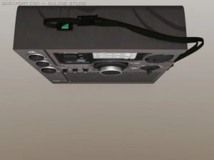 Sony icf 5900w multi band receiver 3D Model