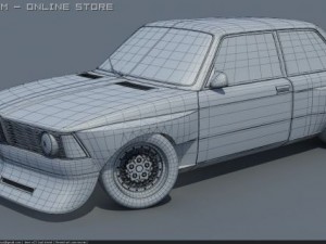 bmw 3 e21 3D Model