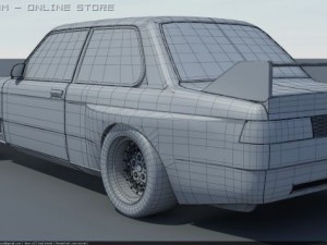 bmw 3 e21 3Dモデル