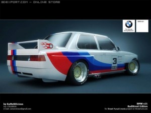 bmw 3 e21 3Dモデル
