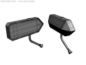 craftsquare mirror 3Dモデル