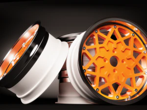 17x8j 10 bintang 4x100 Model 3D