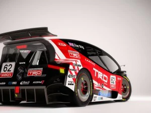 toyota yaris concept hq 3D Model