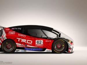 toyota yaris concept hq 3D Модель