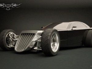 retro concept 3D Model