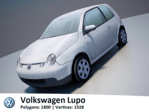 大众卢波 3D 模型
