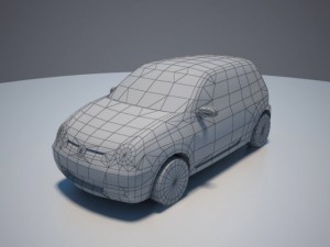 vw lupo Model 3D