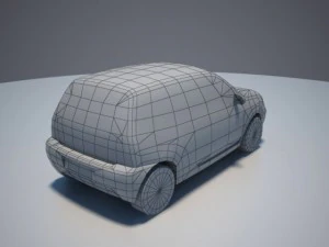 vw lupo 3D Model