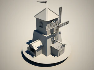 mill 3D Model