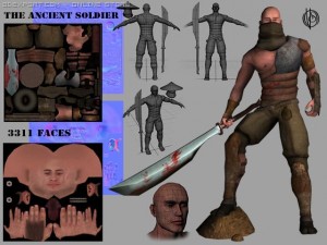 theancientsoldier Model 3D