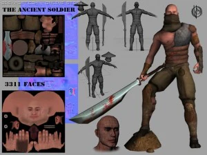 theancientsoldier 3D Model