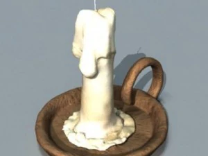 candle 3D Model