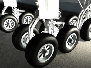 landing gear Modèle 3D