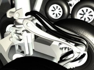 landing gear Modèle 3D